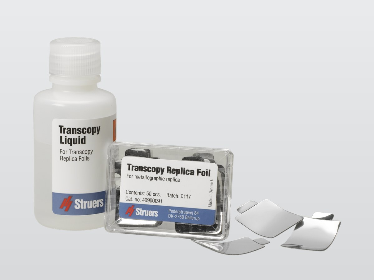 Transcopy tekućina i replika folije